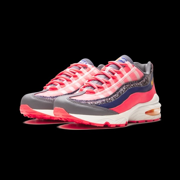 Nike Air Max 95 (GS) Regency Purple/Racer Pink - Picture 9 of 12